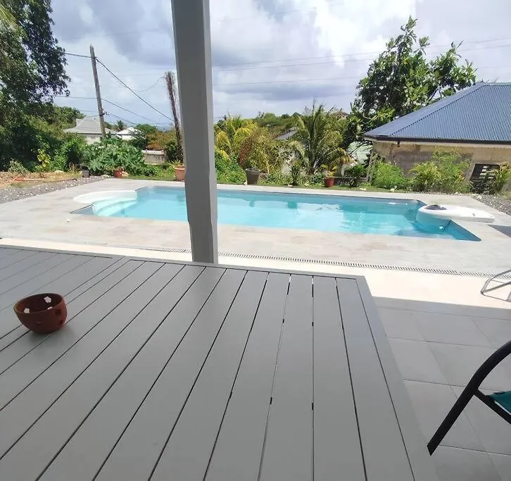 Villa Creole En Bois Vue Mer Sainte-Anne  Guadeloupe
